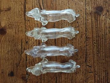 4x MESSENLEGGERS vintage 70-er jaren beschikbaar voor biedingen