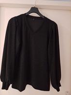Super Mooie Zwart Glitter Shirt - Maat 46/48, Zwart, Maat 46/48 (XL) of groter, Ophalen of Verzenden, Onbekend