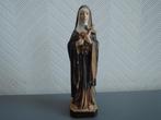 Mooi kunststof beeldje van de Heilige Rita, Ophalen of Verzenden, Zo goed als nieuw, Beeld(je), Christendom | Katholiek