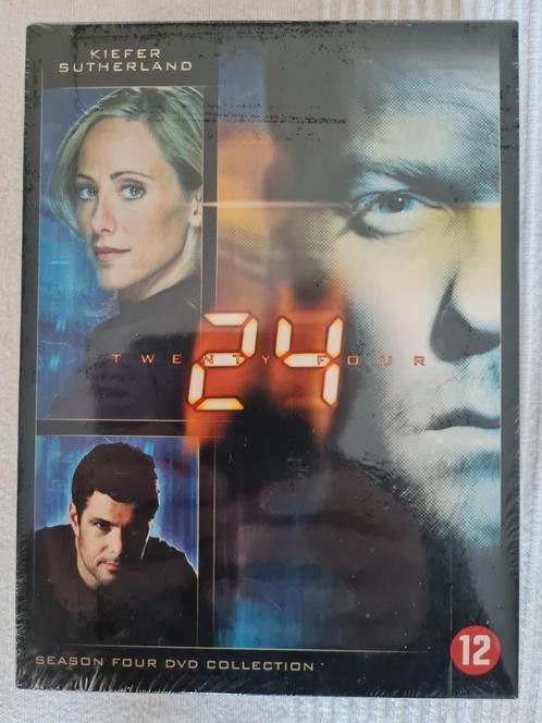 '24 - Seizoen 4 Complete vierde Seizoen T.e.a.b., Cd's en Dvd's, Dvd's | Thrillers en Misdaad, Zo goed als nieuw, Detective en Krimi
