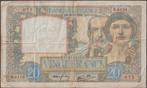 Frankrijk 20 francs 1941 F p.92b (# 740), Postzegels en Munten, Bankbiljetten | Europa | Niet-Eurobiljetten, Verzenden, Frankrijk