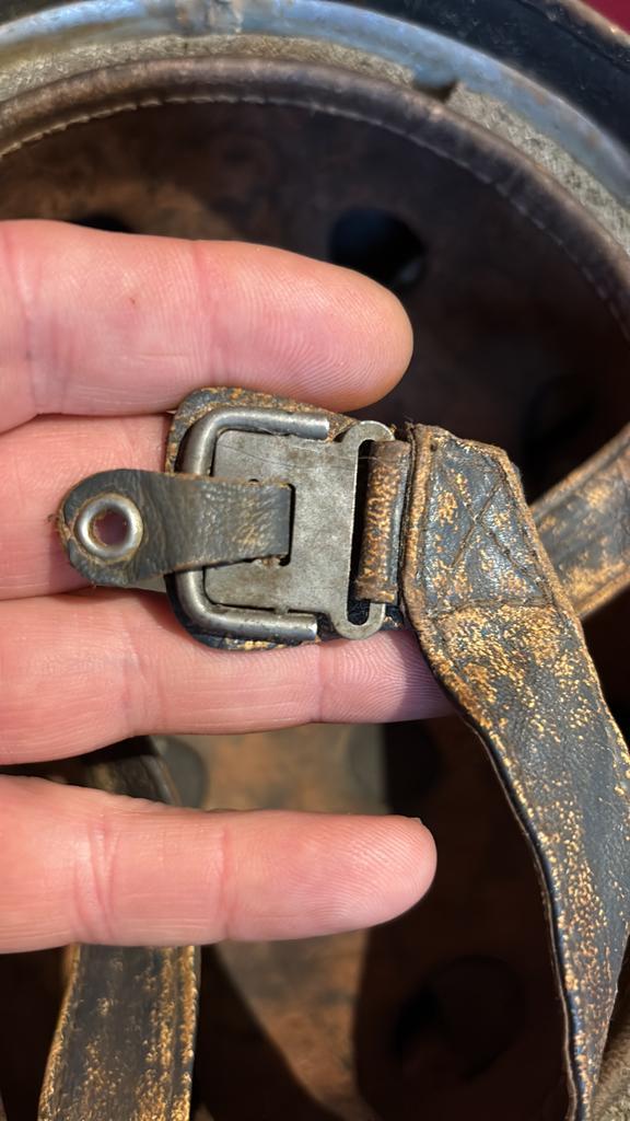 Ww2 duitse parahelm, Verzamelen, Militaria | Tweede Wereldoorlog, Helm of Baret, Duitsland, Ophalen of Verzenden