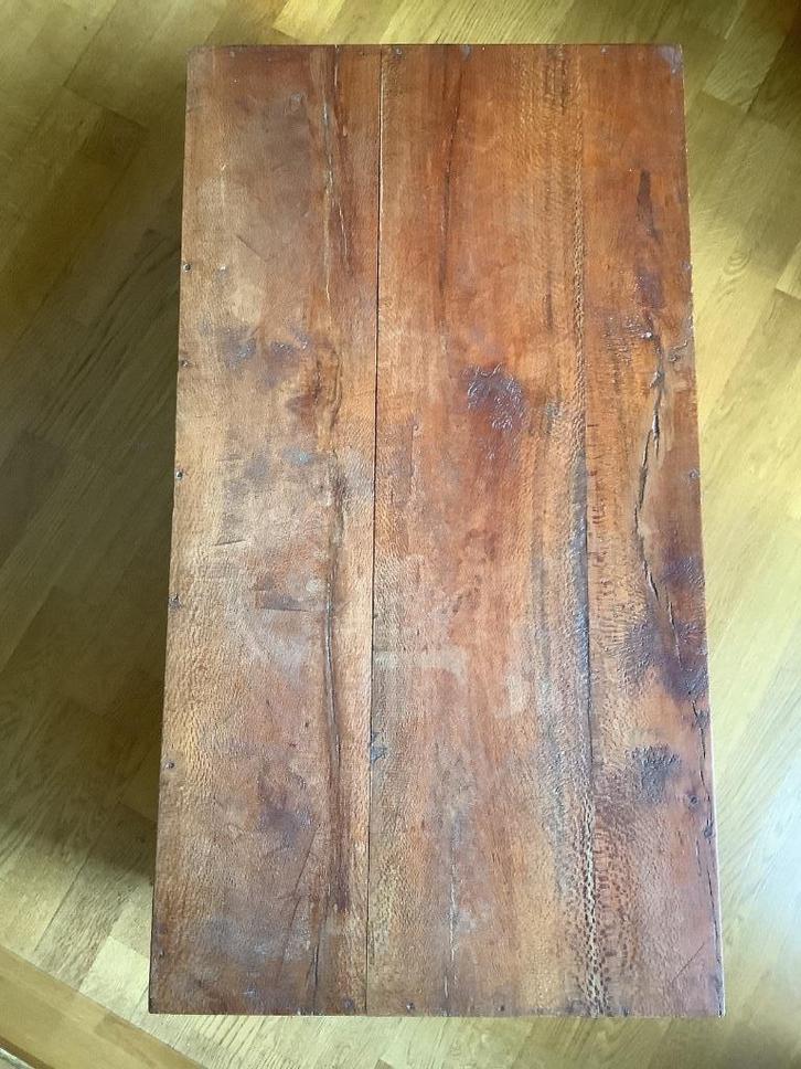 Houten kist, Huis en Inrichting, Woonaccessoires | Kisten, Gebruikt, Minder dan 50 cm, Minder dan 50 cm, 50 tot 100 cm, Overige houtsoorten