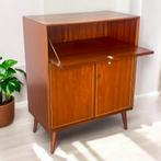 Vintage dressoir | wandkast | klepkast | mid century design, Ophalen, 100 tot 150 cm, Teakhout, Minder dan 150 cm