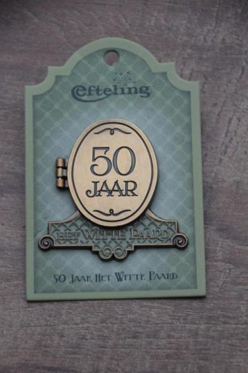 efteling pin  50 jaar witte paard beschikbaar voor biedingen