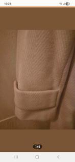 Wollen jas, Kleding | Dames, Ophalen of Verzenden, Zo goed als nieuw, Beige