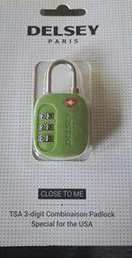 Twee nieuwe kofferslotjes van Delsey Paris, Sieraden, Tassen en Uiterlijk, Koffers, Hard kunststof, Minder dan 50 cm, Ophalen of Verzenden