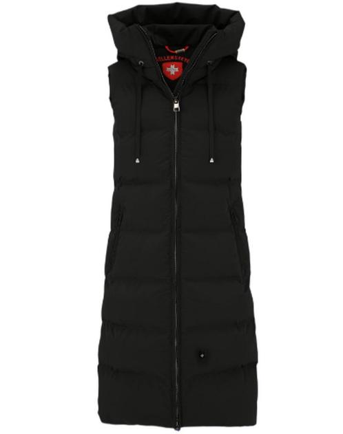 Wellensteyn lange bodywarmer - Vrijwel nieuw!!, Kleding | Dames, Bodywarmers, Zo goed als nieuw, Zwart, Ophalen of Verzenden