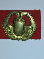 Oud model baretembleem Infanterie (1), Ophalen of Verzenden, Landmacht, Nederland, Embleem of Badge