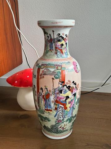 Grote vintage Chinese vaas