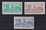 B147) 1950 3x vignet NL Paus Pius XII, Postzegels en Munten, Postzegels | Nederland, Ophalen of Verzenden, Na 1940, Postfris