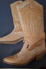 Leren cowboy laarzen van Taft, Maat 39, Hoge laarzen, Taft, Beige, Ophalen of Verzenden