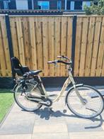 Mooie stevige moederfiets 28 inch, 2 zitjes, Versnellingen, Zo goed als nieuw, Ophalen