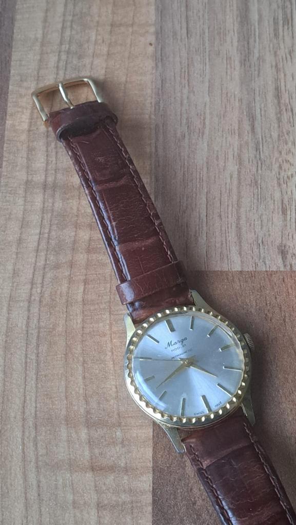 Vintage Marga Horloge Model 21 - Antimagnetic, Sieraden, Tassen en Uiterlijk, Horloges | Dames, Ophalen of Verzenden
