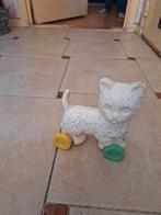 Oude plastic poes op wieltjes, Ophalen of Verzenden