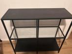 IKEA Dressoir/TV Kast glas/metaal, Ophalen, Met plank(en), Gebruikt, 50 tot 100 cm