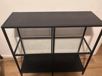 IKEA Dressoir/TV Kast glas/metaal beschikbaar voor biedingen
