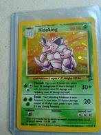Nidoking, Ophalen of Verzenden, Zo goed als nieuw, Losse kaart, Foil