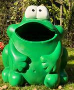 De Kikker afvalbak glasdon prullenbak kids kinderen, Tuin en Terras, Ophalen, Zo goed als nieuw, Kunststof