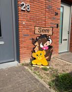 Geboortebord lionkong, Ophalen