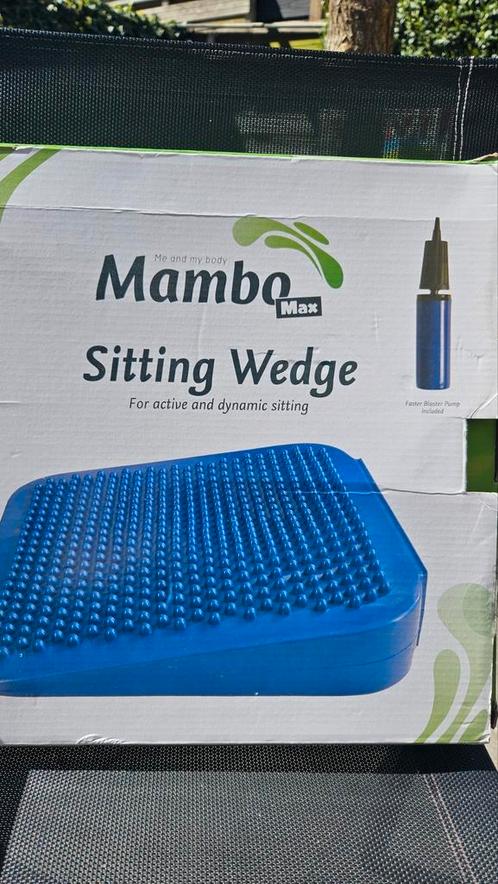 Ergonomisch lucht zitkussen van Mambo Max, Sport en Fitness, Gezondheidsproducten en Wellness, Zo goed als nieuw, Overige typen