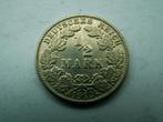Duitsland.  1/2 Mark - 1913 F, Verzenden, Duitsland, Losse munt, Zilver