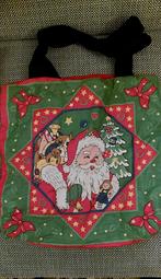 4x retro Kerst tote bag/ handtas, Ophalen of Verzenden, Nieuw, Shopper