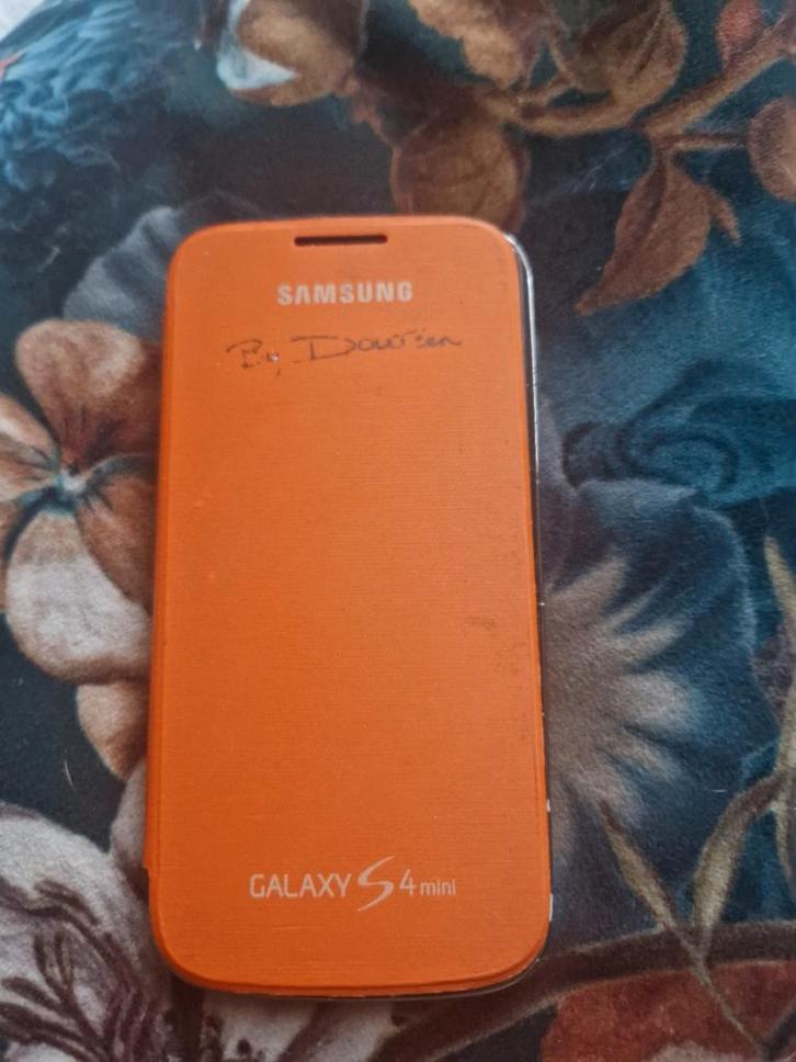 Samsung Galaxy S4 Mini - Oranje, Telecommunicatie, Mobiele telefoons | Samsung, Gebruikt, Overige modellen, 8 GB, Zonder abonnement