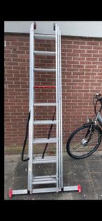 Klusjes trap altrex  ladder  3 x 9 altrex, Ophalen, Ladder, Opvouwbaar of Inschuifbaar, 4 meter of meer