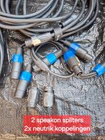 Speakon Kabels en Splitters, Ophalen of Verzenden, Gebruikt, Apparatuur