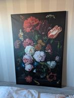 Canvas stilleven in glazen vaas, Ophalen