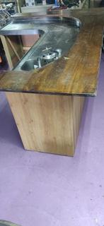 Bar met spoelbak en plaats voor tapinstallatie, Ophalen of Verzenden, Gebruikt, Overige merken