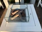 Moderne Tuinhaard met Glazen Ombouw, Ophalen, Zo goed als nieuw