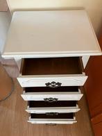 Ladekastje/nachtkastje wit, Huis en Inrichting, Ophalen, Gebruikt, Minder dan 45 cm