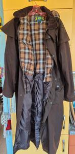 Wax jas Hunter outdoor, Kleding | Heren, Jassen | Winter, Ophalen, Zo goed als nieuw, Maat 48/50 (M), Bruin