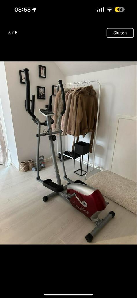 Crosstrainer cluster, Sport en Fitness, Fitnessapparatuur, Gebruikt, Crosstrainer, Benen, Ophalen of Verzenden