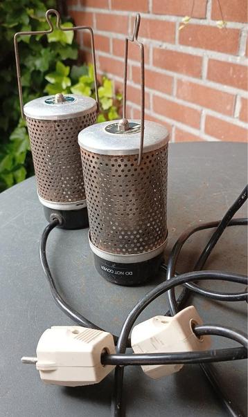 Unieke vintage verwarming  elementen voor tent/caravan o.a beschikbaar voor biedingen