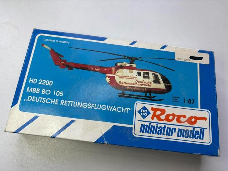 Roco Minitanks MBB Bo-105 Luftrettung IMG5922/23/24, Hobby en Vrije tijd, Modelbouw | Vliegtuigen en Helikopters, Nieuw, Helikopter