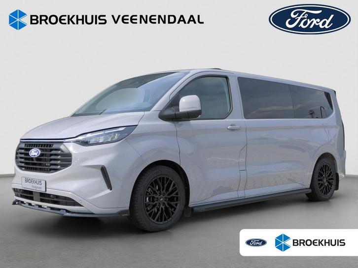 Ford Transit Custom 320 2.0 TDCI Automaat L2H1 Black Edition, Auto's, Bestelauto's, Bedrijf, Te koop, 360° camera, ABS, Achteruitrijcamera