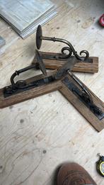 3 prachtige kandelaars voor aan de muur, Huis en Inrichting, Woonaccessoires | Kandelaars en Kaarsen, Ophalen, Nieuw, Hout