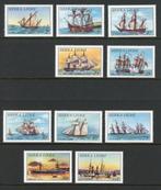Sierra Leone- 1984- serie (niet compleet) = motief Schepen, Postzegels en Munten, Postzegels | Afrika, Ophalen of Verzenden, Overige landen
