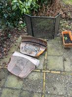 Haard scherm, rooster openhaard, Ophalen of Verzenden, Gebruikt