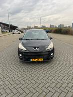 Peugeot 207 1.4 VTI 16V 3DRS 2010 Zwart, Auto's, Voorwielaandrijving, Stof, 1119 kg, Zwart