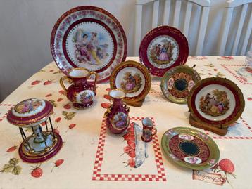 Vintage Limoges Bordjes Collectie beschikbaar voor biedingen