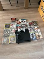 Ps3 met spellen, Spelcomputers en Games, Spelcomputers | Sony PlayStation 3, Met 1 controller, Gebruikt, Phat, Ophalen