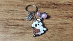 Sleutelhanger Engelse bulldog pup PVC met beschermengeltje, Dieren en Toebehoren, Verzenden, Nieuw