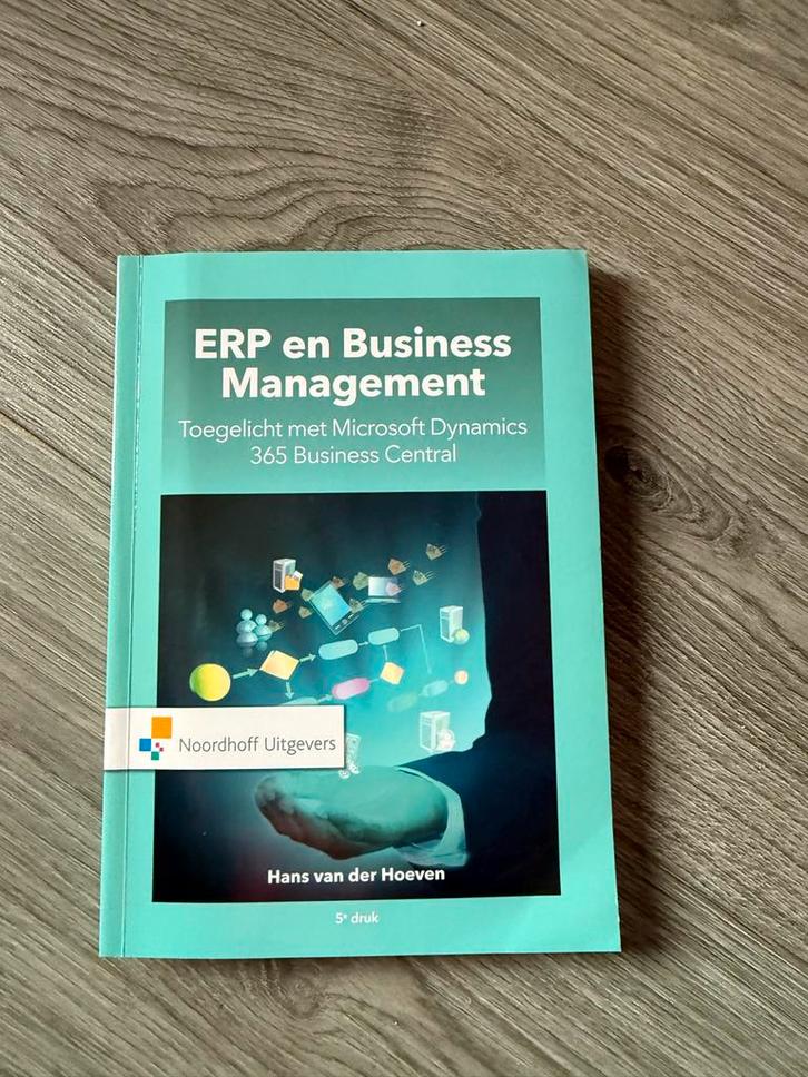 ERP en Business Management - Microsoft Dynamics 365, Boeken, Economie, Management en Marketing, Zo goed als nieuw, Management