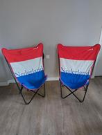 2 Lafuma Campingstoelen - Nederland Design, Caravans en Kamperen, Kampeermeubelen, Ophalen