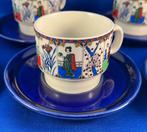6 espressokopjes met Japans design, Ophalen of Verzenden, Zo goed als nieuw, Overige stijlen, Kop(pen) en/of Schotel(s)