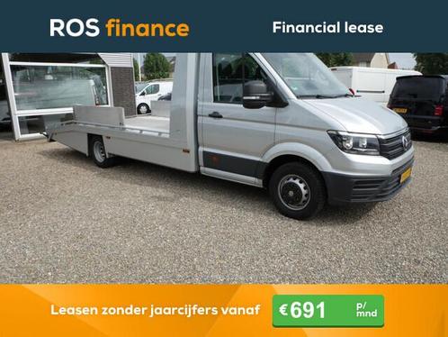 Volkswagen Crafter 2.0TDI 180PK, Dubbel Lucht, Airco, Tijhof, Auto's, Bestelauto's, Bedrijf, Lease, Financial lease, ABS, Airbags